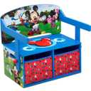 Delta Children Kids Convertible Activity Bench - Greenguard Gold Certified, Disney Mickey Mouse