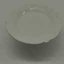 Lallisa 8 Inch Porcelain Wedding Cake Stand for Party White Porcelain Cake Plate Christmas Round Dessert Stand for Baby Shower Birthday Home Decoration