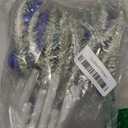 12 Inch Tabletop New Year Centerpiece Decor Artificial Christmas Tree with Pine Cone Berry Greenery Housewarming Gifts for Winter Indoor Fireplace Mantel Decor(Blue,1)