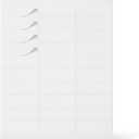 Amazon Basics Printable Address Labels, White, 1" x 2-5/8", 3000 Blank Mailing Labels