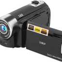 Digital Camcorder, DH90 16X Digital Zoom 2.7 Inch Colourful Display Screen, High Definition Camera Image Video Shooting Camcorder US Plug 110240V