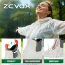ZCVQX Women's Deck Boots Waterproof Ankle Rain Boots Outdoor Fishing Garden Boots for Women Anti-Slip Lightweight Comfortable Work Shoes Grey, Size 8.5