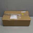 Geetery 25 Pcs Mini Christmas Trees, Artificial Bottle Brush Trees with Wooden Base, Christmas Village Sisal Snow Tree for Xmas Tabletop Home Winter Decor, 5sizes (White)