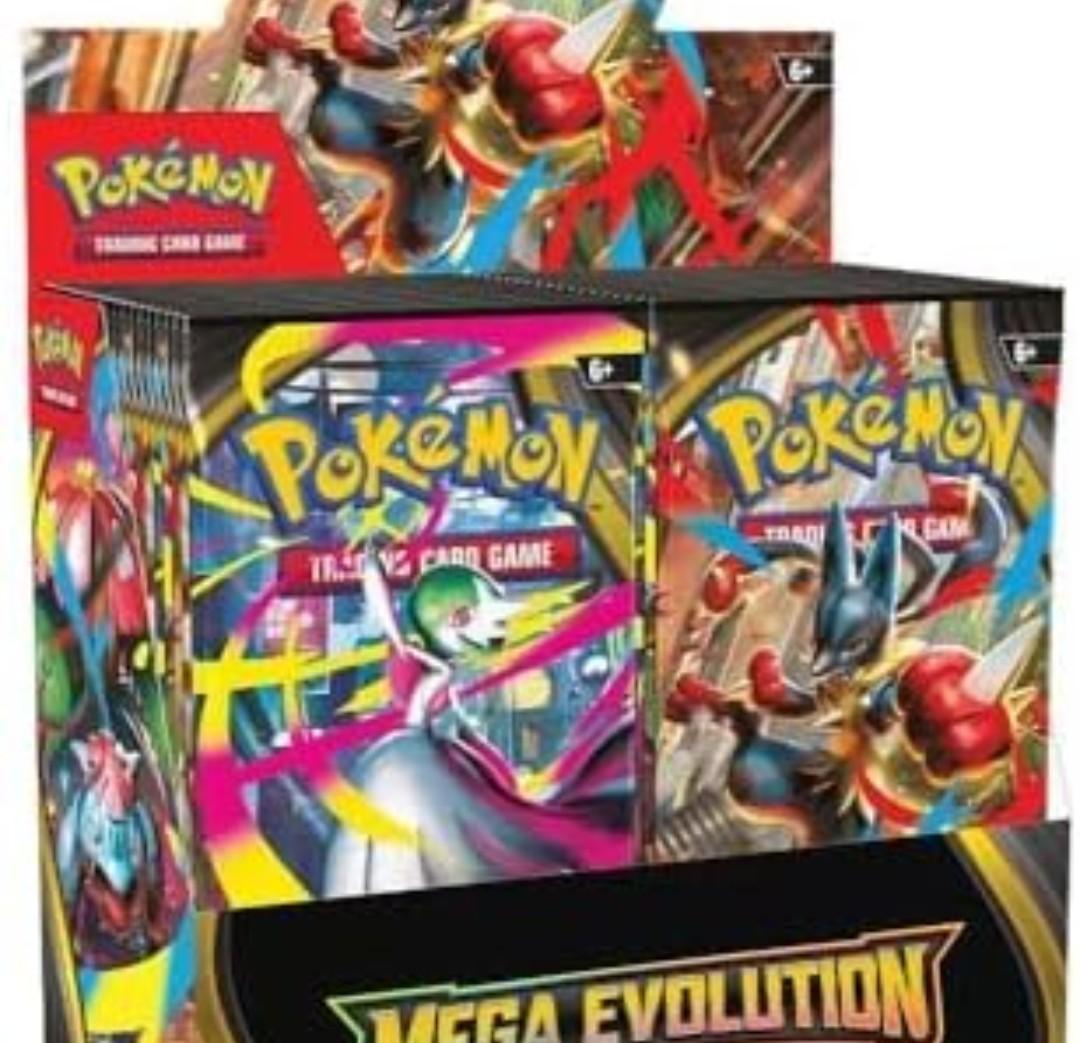 Pokémon Trading Card Game: Mega Evolution Booster Display, 36 Count