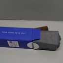 MIULEE Sheer Window Scarf Valance Voile Topper Long Window Treatment, Wedding Arch Drapes for Ceremony Canopy Bed, Swag Curtain Scarf Decoration One Panel, 54 x 144 Inches Long, Dark Grey