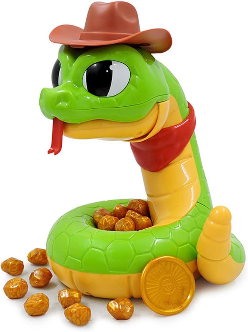 16 X 16 X 21Cm Electric Rattlesnake Toy Snake Scary Trick Toy for Play
