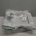 FURTIME Stainless Steel Cat Litter Box with Lid, Metal Kitty Litter Box for Small Cats, Kitten Litter Boxs with Scoop and Mat, Non-Sticky, Anti-Leakage, Easy to Clean, 17"x13"x8.4" (Small) (Silver)