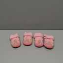 QUMY Dog Shoes for Large Dogs, Medium Dog Boots & Paw Protectors for Winter Snowy Day, Summer Hot Pavement, Water-Resistant in Rainy Weather, Outdoor Walking, Indoor Hardfloors Skid-Resistant Sole