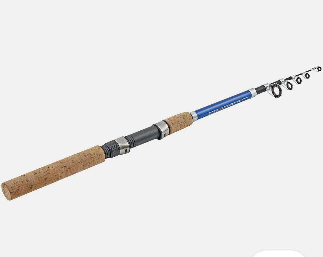 South Bend Proton Telescopic Spinning Rod Combo - 6' Fishing Pole & Reel Set