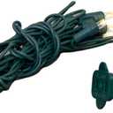 Novelty Lights 5 Feet 10 LED String Light, Warm White on Green Wire, 4" Spacing Short Fairy Lights, Connectable End-to-End, UL Listed for Indoor/Outdoor