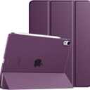 TiMOVO for iPad Air 11 Inch Case (M3/M2-2025/2024), iPad Air 5th Generation 2022/4th Gen 2020 10.9 Inch, Slim Hard Translucent Back Cover, Support Auto Wake/Sleep, Dark Purple