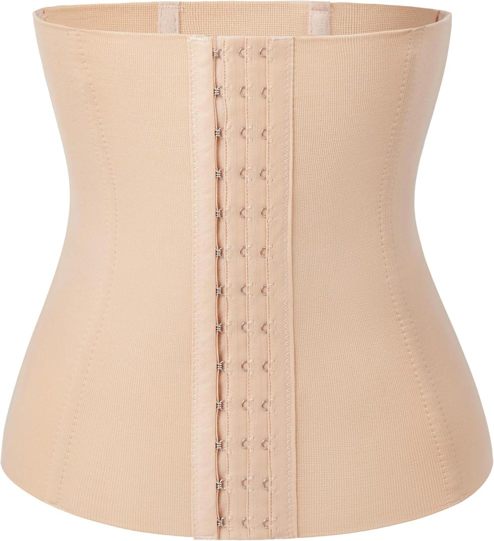 Werena Waist Trainer for Women Corset Shapewear Tummy Control Slimming Body Shaper Girdle Waist Cincher Belly Band (X-Small, #2 Beige(long 28cm)-old1) Werena Waist Trainer for Women Corset Shapewear Tummy Control Slimming Body Shaper Girdle Waist Cincher Belly Band (X-Small, #2 Beige(long 28cm)-old1)