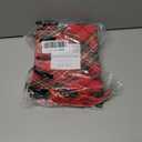 2 x Hallmark Image Arts 8" Medium Christmas Gift Bags (8 Red and Green Bags: Plaid, Snowflake, Joy, Deer) for Teachers, Coworkers, Family