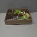 38Pcs Velvet Christmas Ornaments Set, Brown Green Beige Flocked Christmas Ornaments for Xmas Tree Decorations Shatterproof Plastic Hanging Balls for Indoor Home Party Holiday Decor Gifts