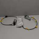 HHCSOP Rear Door Lock Latch & Cable Right Passenger Side Fit for 2004 2005 2006 2007 2008 Ford F150 Extended Cab Pickup, Door Upper and Lower Latches Assembly 8L3Z-18264A00-B, 6L3Z-18264A00-B