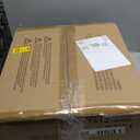 EAPUDUN Flush Mount Ceiling Light, 12inch 2Light Modern Close to Ceiling Light Fixture, Brushed Nickel Finish with Clear Glass Shade for Hallway Entryway Bedroom Porch