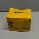 Ascher Dimmable Vintage LED Edison Bulbs, 6W, Equivalent 60W, 700lm, Warm White 2700K, 80+ CRI, ST58 Antique LED Filament Bulbs, E26 Medium Base, Clear Glass, Pack of 6