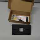 NANW Adjustable 30 to 55 Degree Doorbell Angle Mount Compatible with Video Doorbell 1/2/3/4/Wired/Pro/(2020 Release)/Battery Doorbell Plus, Camera Mount Holder Bracket Wedge for Apartment (Black)