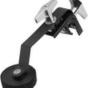 Drum Damper Silencer Snare Drum Muffler Tone Control External Clamp - Black Drums Damper Accessory