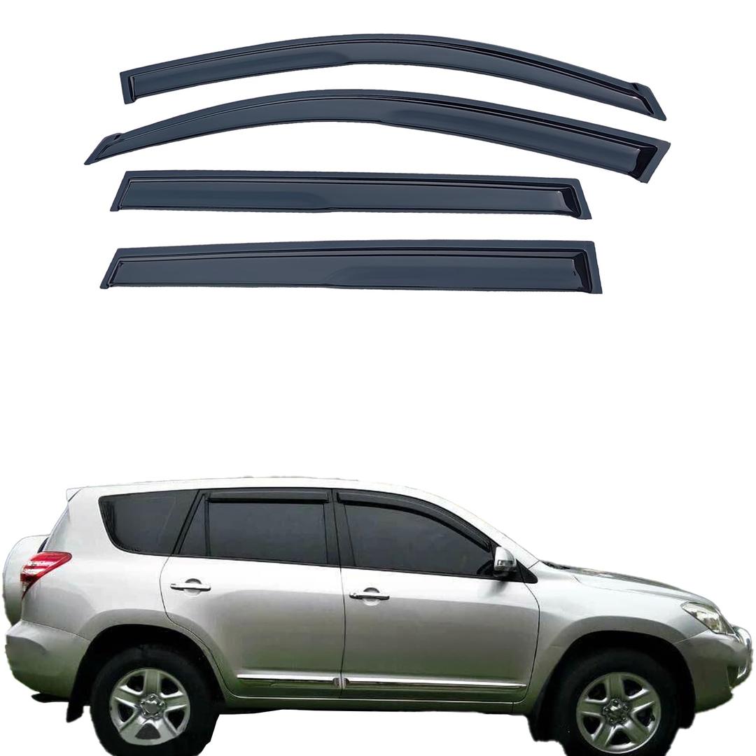 Window Visors Deflectors for Honda Accord Sedan 2018-2023,4PCS Smoke Rain Guards | Outside Channel Vent Visors,Fits 18 19 20 21 22 23 Accord Sport/LX/EX/Touring/EX-L/Prime/Hybrid