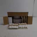 Nervure 350PCS Gold Plastic Plates - Gold Plastic Dinnerware Sets for 50 Guests - 100 Disposable Plates, 150 Silverware, 50 Cups, 50 Napkins for Wedding & Party & Thanksgiving