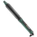 Mini Thermal Round Brush, 0.35 Inch Barrel Volume Heat Styling Brush for Men and Women Short Thin Curly Straight Hair, Heated Curling Iron,12 Temperature Setting (0.95 Inch with Bristles)