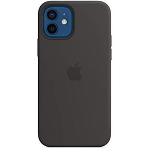 Apple iPhone 12 and iPhone 12 Pro Silicone Case with Magsafe - Black