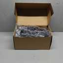 Brightever 200FT Outdoor String Lights with Remote, 2700K/4000K/5000K Selectable LED Patio Lights with 60+2 ST38 Vintage Edison Bulbs, 3 Lighting Modes, 3H/5H Timer, Dimmable String Light for Outside (Black)