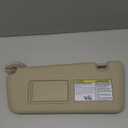 Sun Visor for 2004-2005 Toyota RAV4, Left Driver Side Beige Sunvisor Replace Ment 74320-42420-B0, Extensible Design