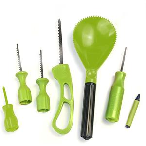 Pumpkin Masters Premium Carving All-in-One Party Kit  Large Handled Tools and Patterns for Ultimate Halloween Pumpkin Carving Experience