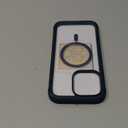 Miracase Magnetic for iPhone 15 Pro Max Case 6.7'' [Compatible with Magsafe] Full-Body Drop Proof Bumper Phone Case for iPhone 15 Pro Max with Built-in 9H Tempered Glass Screen Protector, Blue