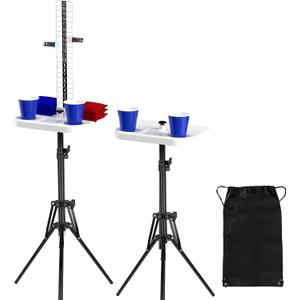 Teamaze Cornhole Scoreboard 2 Sets Cornhole Score Keeper with Drink Holder Corn Hole Game Accessories for Outside, Yard Game