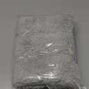 Buganda Bathroom Rugs, 24" x 16", Soft and Absorbent Microfiber Bath Rugs, Non-Slip Shaggy Shower Carpet, Machine Wash Dry Bath Mats for Bathroom Floor, Tub and Shower, Grey