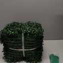 Artificial Grass Wall Panel,10"x 10"(24P) 4-Layer Leaf UV-Anti Greenery Faux Boxwood for Indoor,Outdoor Patio Balcony Privacy & Ivy Fence Covering Privacy, Garden, Backyard Wall Backdrop Decor