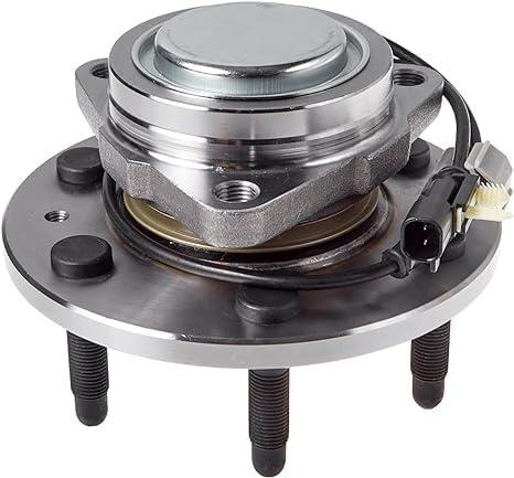 Autoround 515159 Front Wheel Hub and Bearing Assembly fit for Chevy Tahoe/Silverado 1500/ Suburban, GMC Yukon/Sierra 1500, Cadillac Escalade 2014-2020 RWD, 6-Lug w/ABS