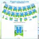 Golf Hole in One Party Decorations Lets Par-Tee Golf Birthday Party Decor Supplies for Boys Golf Themed Baby Shower Decor