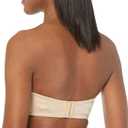 Bali Women's One Smooth U Strapless Bra, Ultimate Stay in Place, 7-Way Multiway Underwire Bra, Full Coverage (Beige, L) 36DD