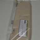Beige Driver Left Side Sun Visor Replacement Compatible with 2011 2012 2013 2014 2015 Hyundai Elantra Replace 852103X000TX