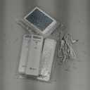 Indoor Outdoor Thermometer Wireless with 3 Sensors, 4.5 Inch Display with 330ft Range and Adjustable Backlight (Colorful)