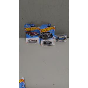 Pack Of 3 Hot Wheels Cars (HW Braille Racer - Twin Mill, Humvee, Baja Bison)