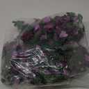 12 Pcs 100 ft Flower Garland Artificial Rose Vine with Green Leaves Hanging Artificial Flower Vines Ivy Garlands Wall Garden Decor for Room Wedding Birthday Arch Decor(Purple)