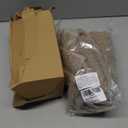 AQOTHES Khaki Winter Throw Pillow Covers 18x18 Inch Set of 2, Boucle Faux Fur Pillow Covers,Cozy Fluffy Home Living Room Farmhouse Decor for Sofa Couch Bed