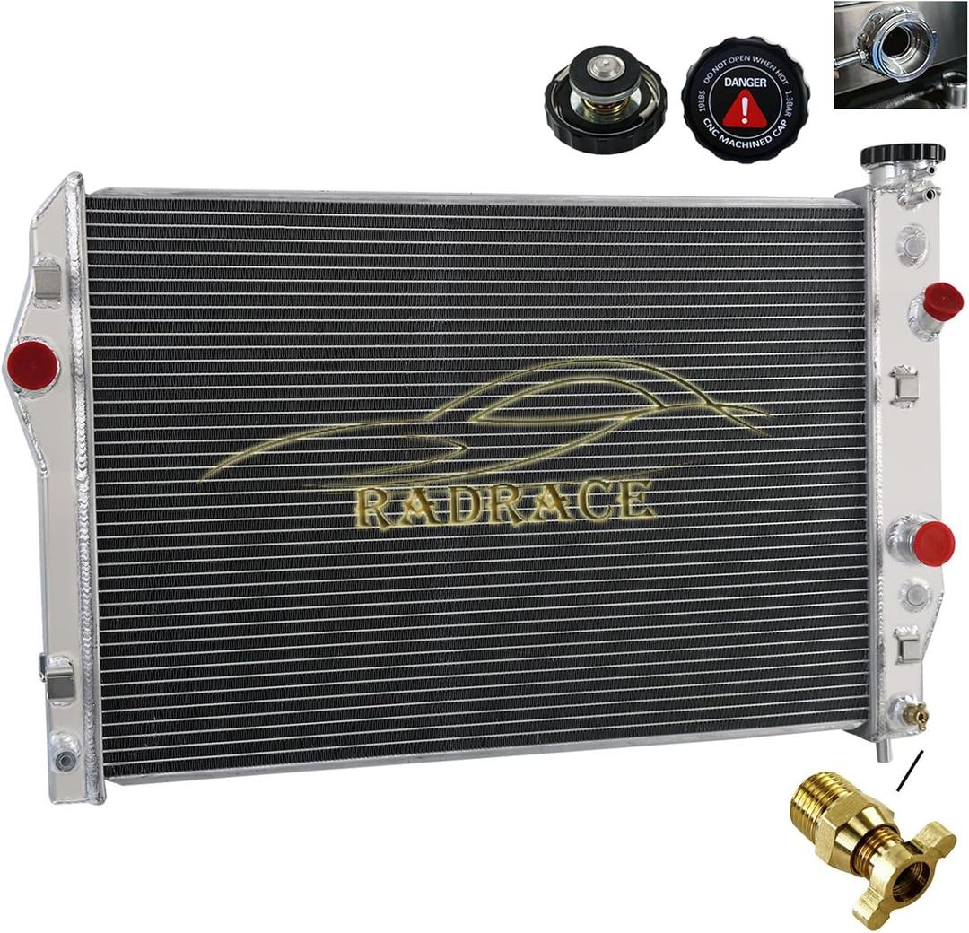3 Row Aluminum Radiator For 1993-2002 Chevy Camaro Z28 Pontiac Firebird 5.7L 350 V8 1994 1995 1996 1997 1998 1999 2000 2001 Radiators