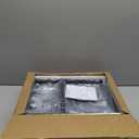 Homeiju Bookshelf, 3 Tier Industrial Bookcase, Metal Small Bookcase, Rustic Etagere Book Shelf Storage Organizer for Living Room, Bedroom, and Home Office(Grey) Patent Pending D29873033