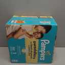 Pampers Swaddlers Diapers, Size 1 (8-14 lbs), 164 Count, Absorbent, Keeps Baby Dry and Comfortable, Skin Safe Disposable Baby Diaper