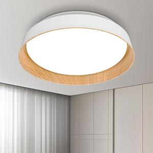 VIPMOON 13"/36W Flush Mount LED Ceiling Light, Super Bright 3000K-6000K 5CCT Energy Saving LED Light Fixture for Kitchen Hallway Balcony Study Room Porch Stairwell Laundry Room Office Garag