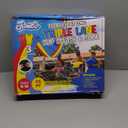 JAMBO 25Ft Premium XXL Slip Splash and Slide with 3 Bodyboards, Heavy Duty Water Slide- Advanced 3-Way Sprinkler System, Splash Mat Splash Pad Backyard Waterslide Outdoor Water Toys n Slides for Kids