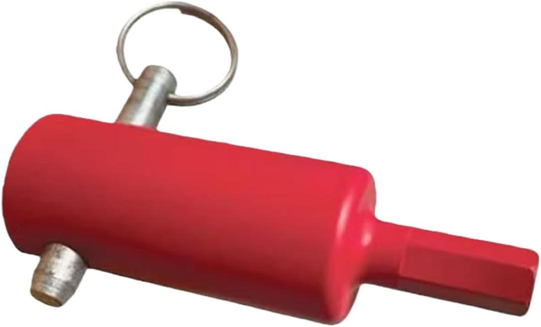 EZ-Crank Trailer Jack Drill Adapter - Heavy Duty Power Drill Crank Handle for 1" Handle Studs, Faster Trailer Jack Operation Tool for Timpte, Dump, Flatbed Trailers