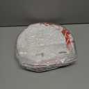 Leyndo 37 x 10 Inches Christmas Santa Cat Tunnel Bed Under Christmas Tree with Central Mat for Xmas Tree Skirt Warm Soft Cat Tube in Red Green Multifunctional Decorative Bed