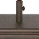 US Weight 40 Pound Umbrella Base - Weighted Umbrella base For Use With Patio Table Heavy Duty Base- Made in the USA